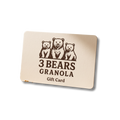 3 Bears Gift Card